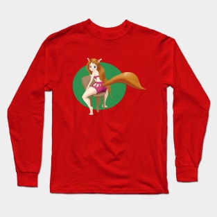 Its Emy, the cute squirrel girl. Long Sleeve T-Shirt